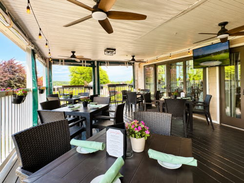 outside deck
